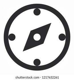 Compass Vector icon