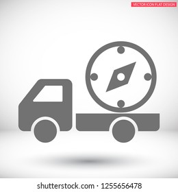 Compass Vector icon