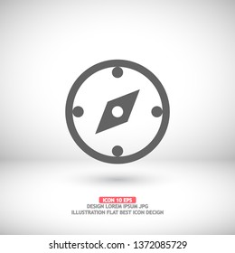 Compass Vector icon