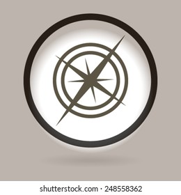 compass vector icon