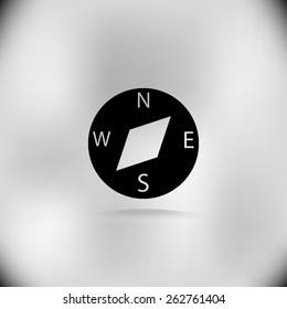 Compass vector Icon