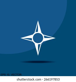 Compass vector Icon