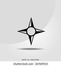 Compass vector Icon