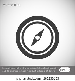 Compass vector icon