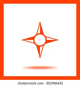 Compass vector Icon