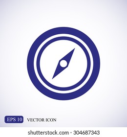 Compass vector icon