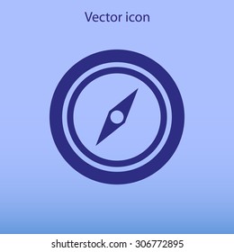 Compass vector icon