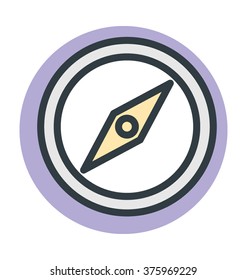 Compass Vector Icon