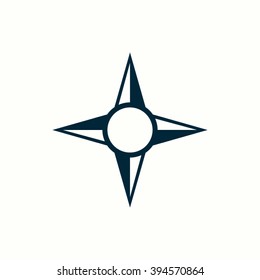 Compass vector Icon
