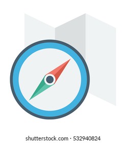 Compass Vector Icon