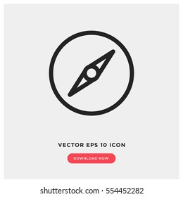 Compass vector icon