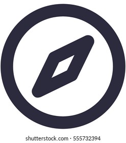 Compass Vector Icon