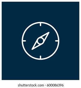 Compass vector icon