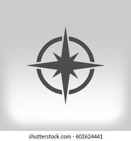 Compass vector icon
