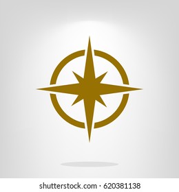 Compass vector icon