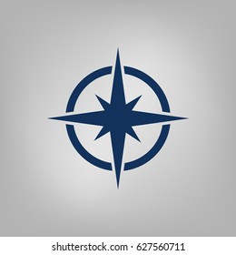 Compass vector icon
