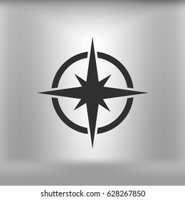 Compass vector icon
