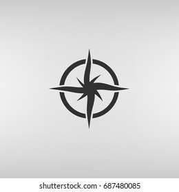 Compass vector icon