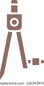 Compass vector icon. Can be used for printing, mobile and web applications.