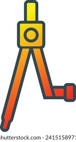 Compass vector icon. Can be used for printing, mobile and web applications.