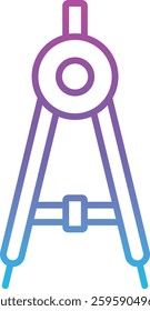 Compass vector icon. Can be used for printing, mobile and web applications.