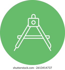 Compass vector icon. Can be used for printing, mobile and web applications.