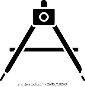 Compass vector icon. Can be used for printing, mobile and web applications.