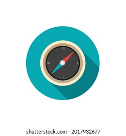 Compass vector icon illustration design Template