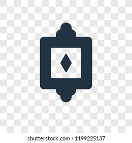 Compass vector icon isolated on transparent background, Compass transparency logo concept