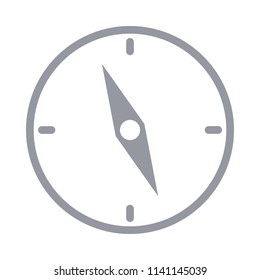 Compass vector icon. Navigation symbol.