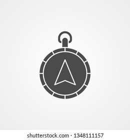 Compass vector icon sign symbol