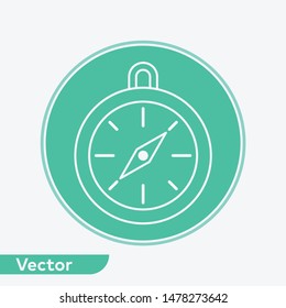 Compass vector icon sign symbol