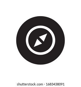 Compass vector icon, simple sign for web site and mobile app.