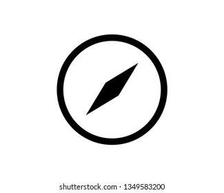 compass vector icon template