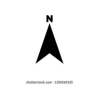 compass vector icon template