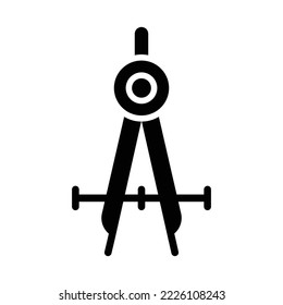 Icono de vector de brújula que puede modificar o editar fácilmente

