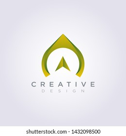 Compass Vector Illustration Design Clipart Symbol Logo Template.