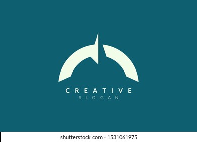 Compass Vector Illustration Design. Minimalist And Simple Logo, Flat Style, Modern Icon And Symbol