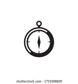 Compass vector image, can be used for logos or symbols