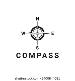 Compass vector logo design idea