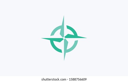 Compass Vector Royalty Logo Design Inspirations