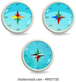 Compass vector set