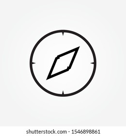 Compass vector sign icon design