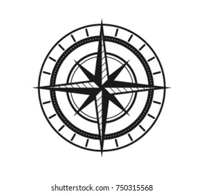 compass vector for your design or logo