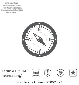 Compass web icon