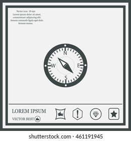 Compass web icon