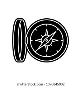 Compasses icon. Element of Education for mobile concept and web apps icon. Glyph, flat icon for website design and development, app development