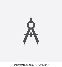 compasses Icon Vector