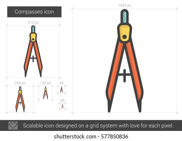 Comparte el icono de línea vectorial aislado en el fondo blanco. Comparte el icono de línea para infografía, sitio web o aplicación. Icono escalable diseñado en un sistema de cuadrícula.
