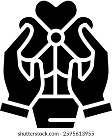 Compassion Icon Element For Design And Vector